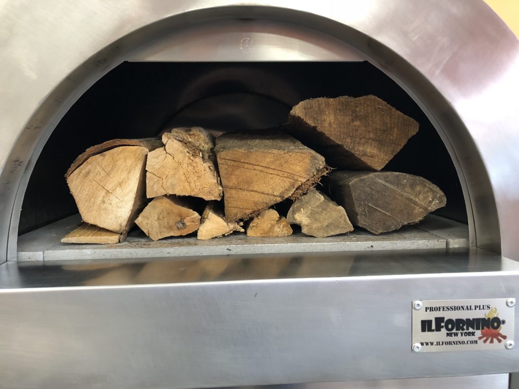 Wood for wood fired pizza oven 
