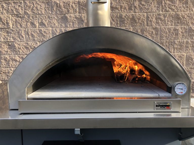 wood fired pizza oven