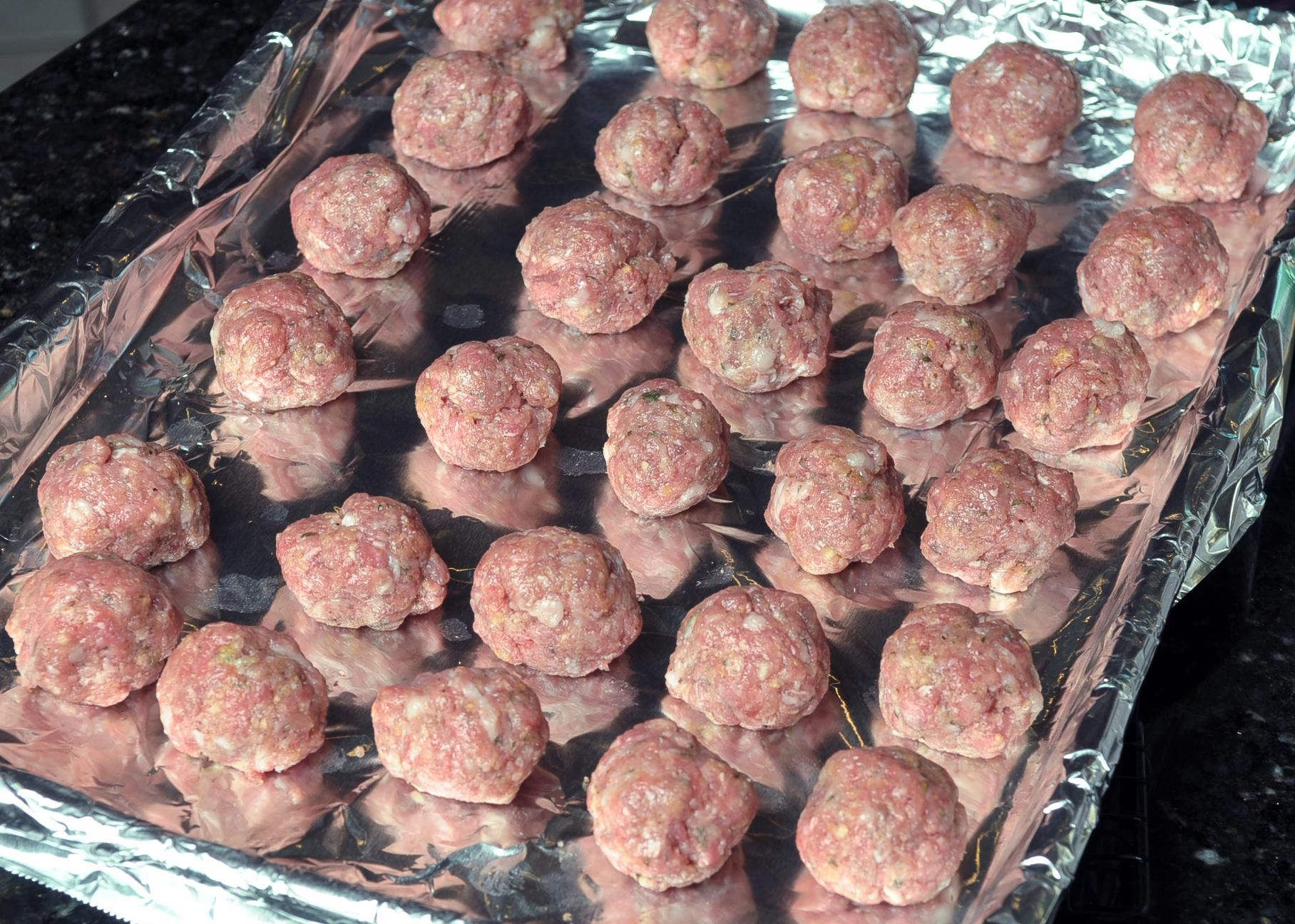 Meatballs for pizza