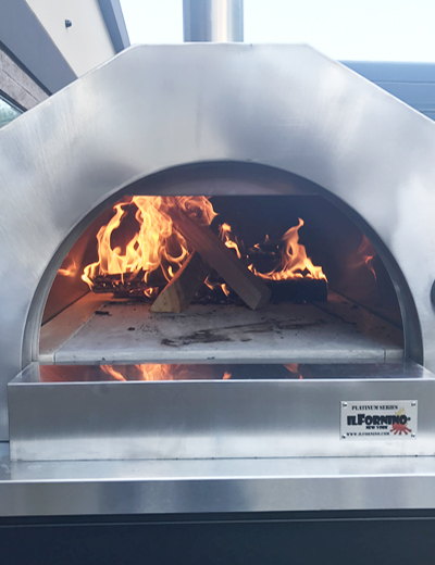 gas fired brick pizza ovens