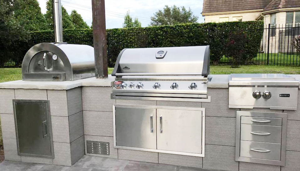 Issues Outdoor Kitchen, Outdoor Kitchen Oven Gas